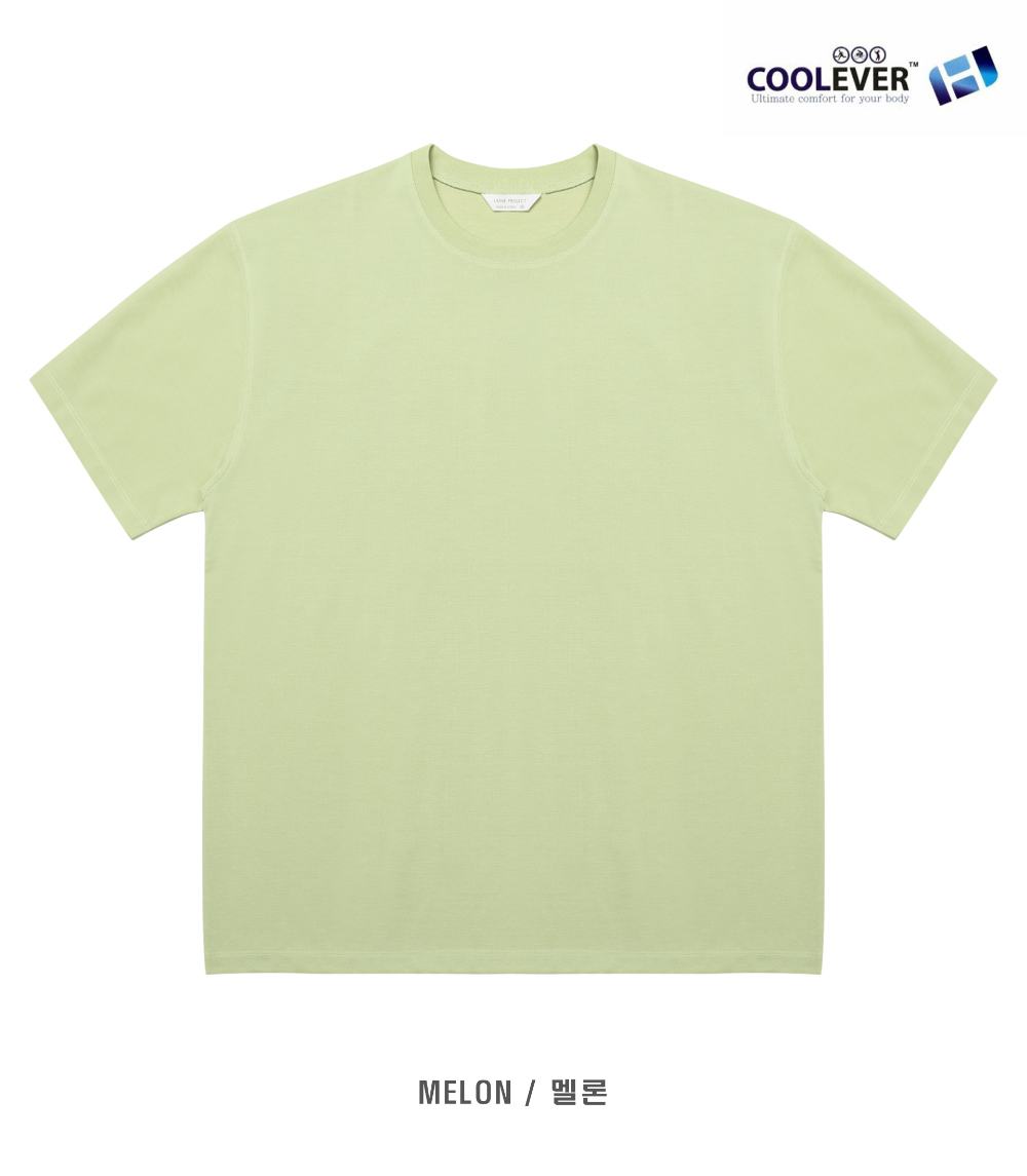 반팔 티셔츠 민트 색상 이미지-S1L37