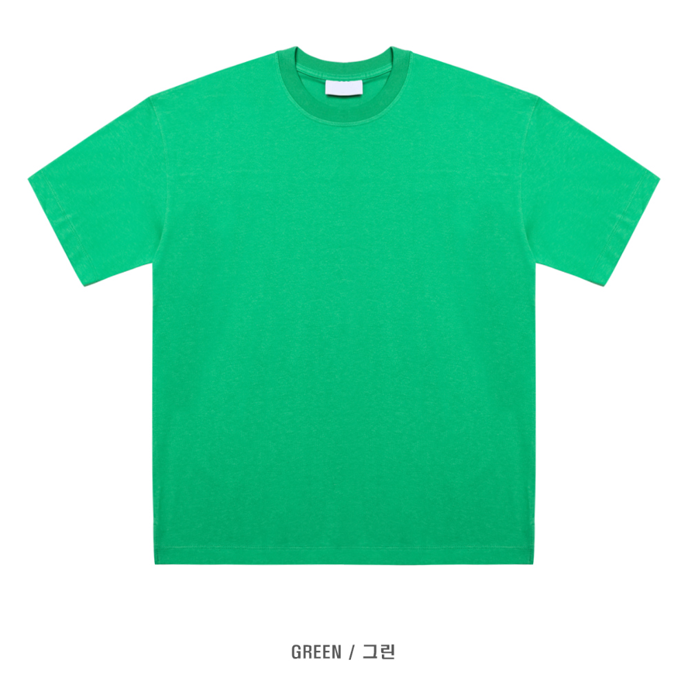 반팔 티셔츠 민트 색상 이미지-S1L23