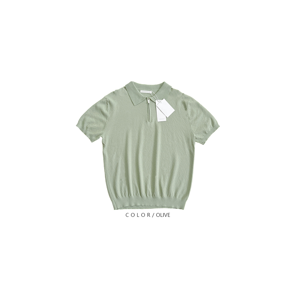 반팔 티셔츠 민트 색상 이미지-S1L25