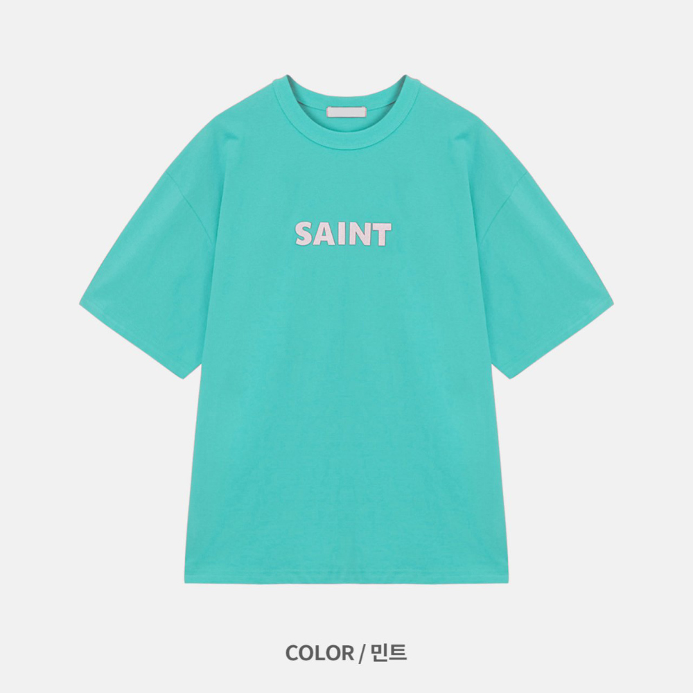 반팔 티셔츠 스카이블루 색상 이미지-S1L30
